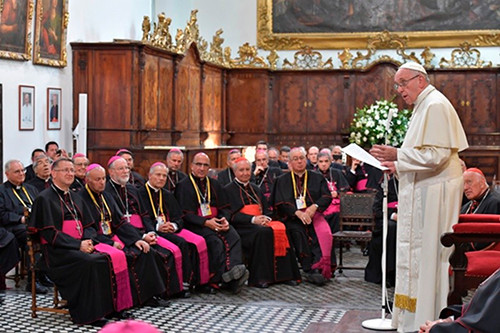 S.S. Francisco con Obispos Cech